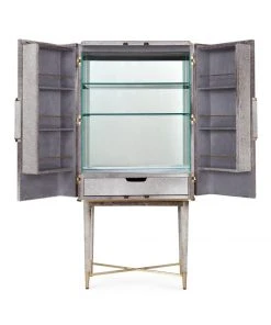 Bungalow 5 New Arrivals Florian Tall Bar Cabinet Gray 20 Bungalow 5 New Arrivals Florian Tall Bar Cabinet Gray