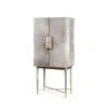 Bungalow 5 New Arrivals Florian Tall Bar Cabinet Gray 1 Bungalow 5 New Arrivals Florian Tall Bar Cabinet Gray