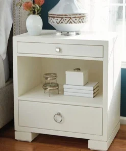 Bungalow 5 New Arrivals Frances 2 Drawer Side Table White 19 Bungalow 5 New Arrivals Frances 2 Drawer Side Table White