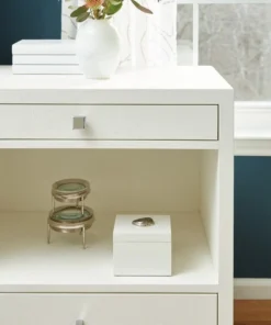 Bungalow 5 New Arrivals Frances 2 Drawer Side Table White 29 Bungalow 5 New Arrivals Frances 2 Drawer Side Table White