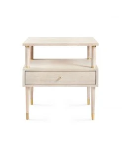 Bungalow 5 New Arrivals Gabriel 1 Drawer Side Table Bleached Oak 11 Bungalow 5 New Arrivals Gabriel 1 Drawer Side Table Bleached Oak