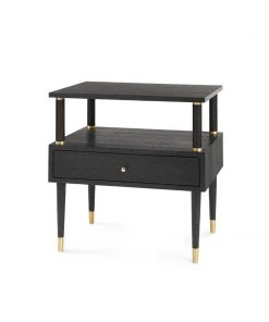 Bungalow 5 Gabriel 1 Drawer Side Table Espresso
