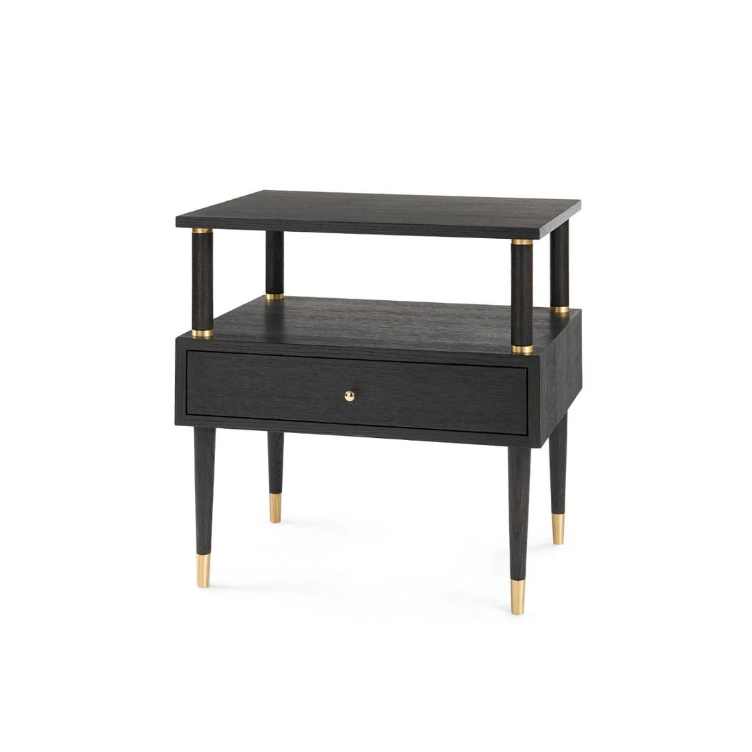 Bungalow 5 Gabriel 1 Drawer Side Table Espresso 3 Bungalow 5 Gabriel 1 Drawer Side Table Espresso