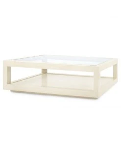 Bungalow 5 Gavin Large Rectangular Coffee Table Blanched Oak