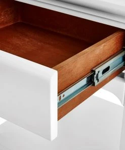 Bungalow 5 Harlow 1 Drawer Side Table White New Arrivals 18 Bungalow 5 Harlow 1 Drawer Side Table White New Arrivals