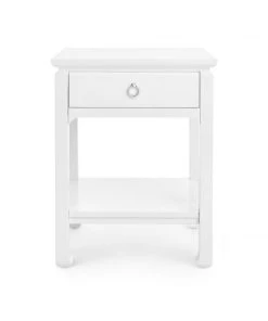 Bungalow 5 Harlow 1 Drawer Side Table White New Arrivals 13 Bungalow 5 Harlow 1 Drawer Side Table White New Arrivals