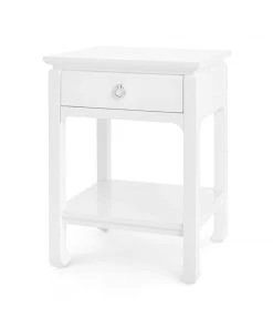 Bungalow 5 Harlow 1 Drawer Side Table White New Arrivals