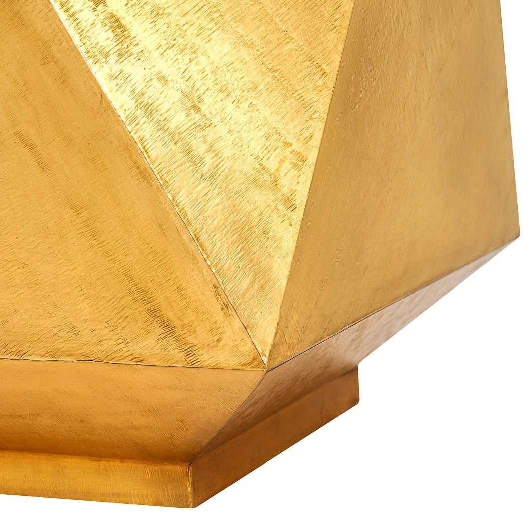 Bungalow 5 New Arrivals Hedron Side Table Brass 9 Bungalow 5 New Arrivals Hedron Side Table Brass