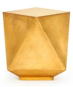 Bungalow 5 New Arrivals Hedron Side Table Brass