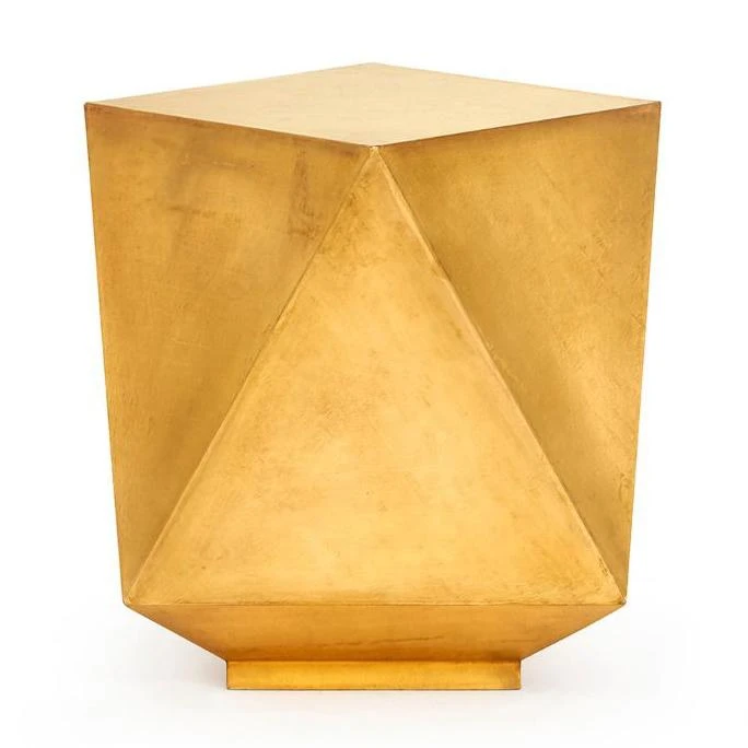Bungalow 5 New Arrivals Hedron Side Table Brass 3 Bungalow 5 New Arrivals Hedron Side Table Brass