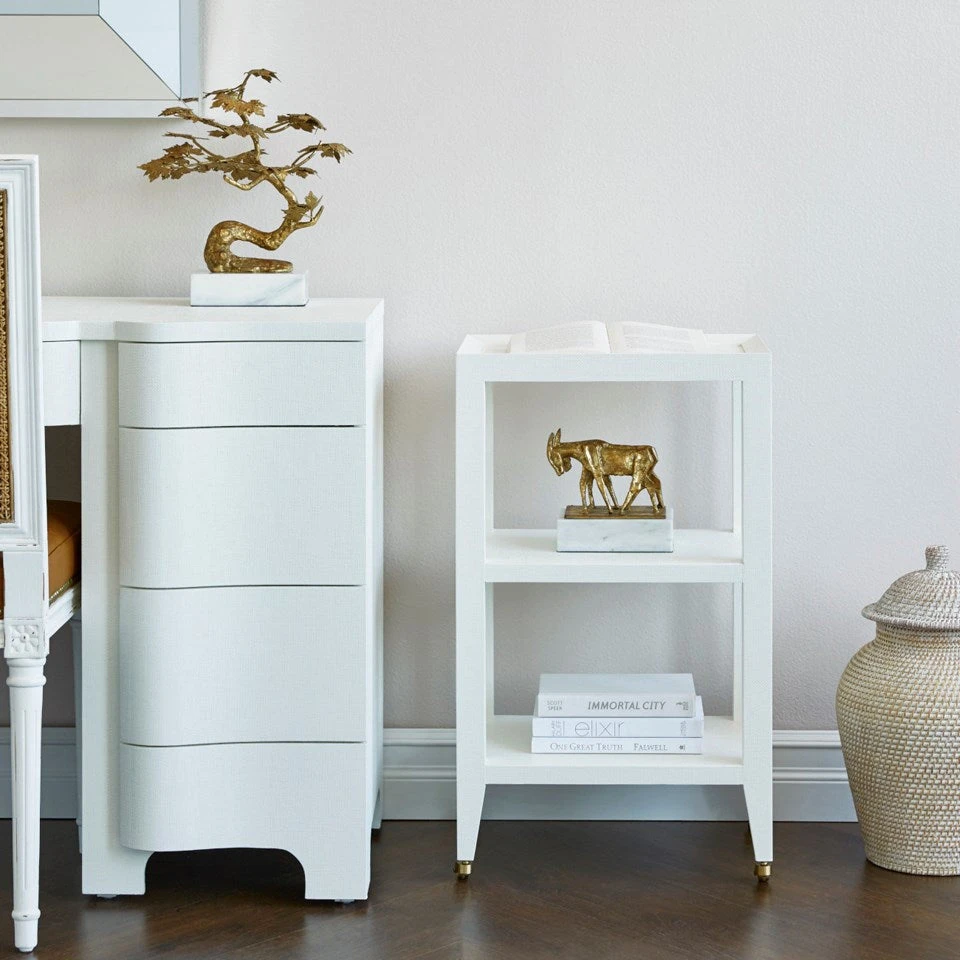 Bungalow 5 Isadora Side Table White Bungalow 5 Isadora Side Table White