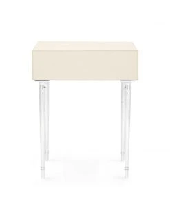 Bungalow 5 New Arrivals Jolene 1 Drawer Side Table Ivory 14 Bungalow 5 New Arrivals Jolene 1 Drawer Side Table Ivory
