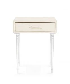 Bungalow 5 New Arrivals Jolene 1 Drawer Side Table Ivory 12 Bungalow 5 New Arrivals Jolene 1 Drawer Side Table Ivory