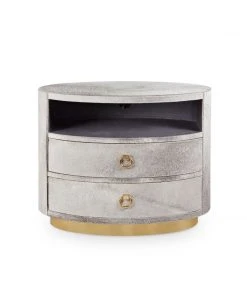 Bungalow 5 Julius 2 Drawer Side Table Gray New Arrivals 12 Bungalow 5 Julius 2 Drawer Side Table Gray New Arrivals