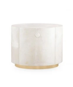 Bungalow 5 Julius 2 Drawer Side Table White 16 Bungalow 5 Julius 2 Drawer Side Table White