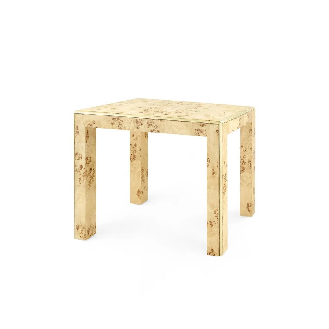 Bungalow 5 Lauren Side Table Burl 3 Bungalow 5 Lauren Side Table Burl