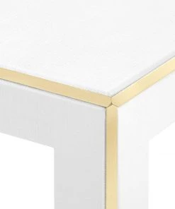 Bungalow 5 New Arrivals Lauren Side Table White