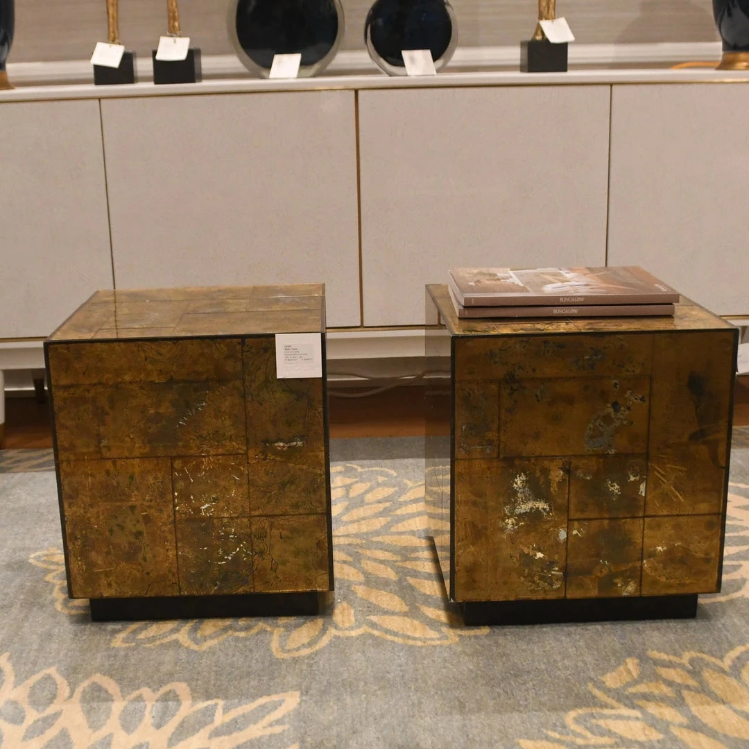 Bungalow 5 Leger Side Table Antique Mirror And Gold 9 Bungalow 5 Leger Side Table Antique Mirror And Gold