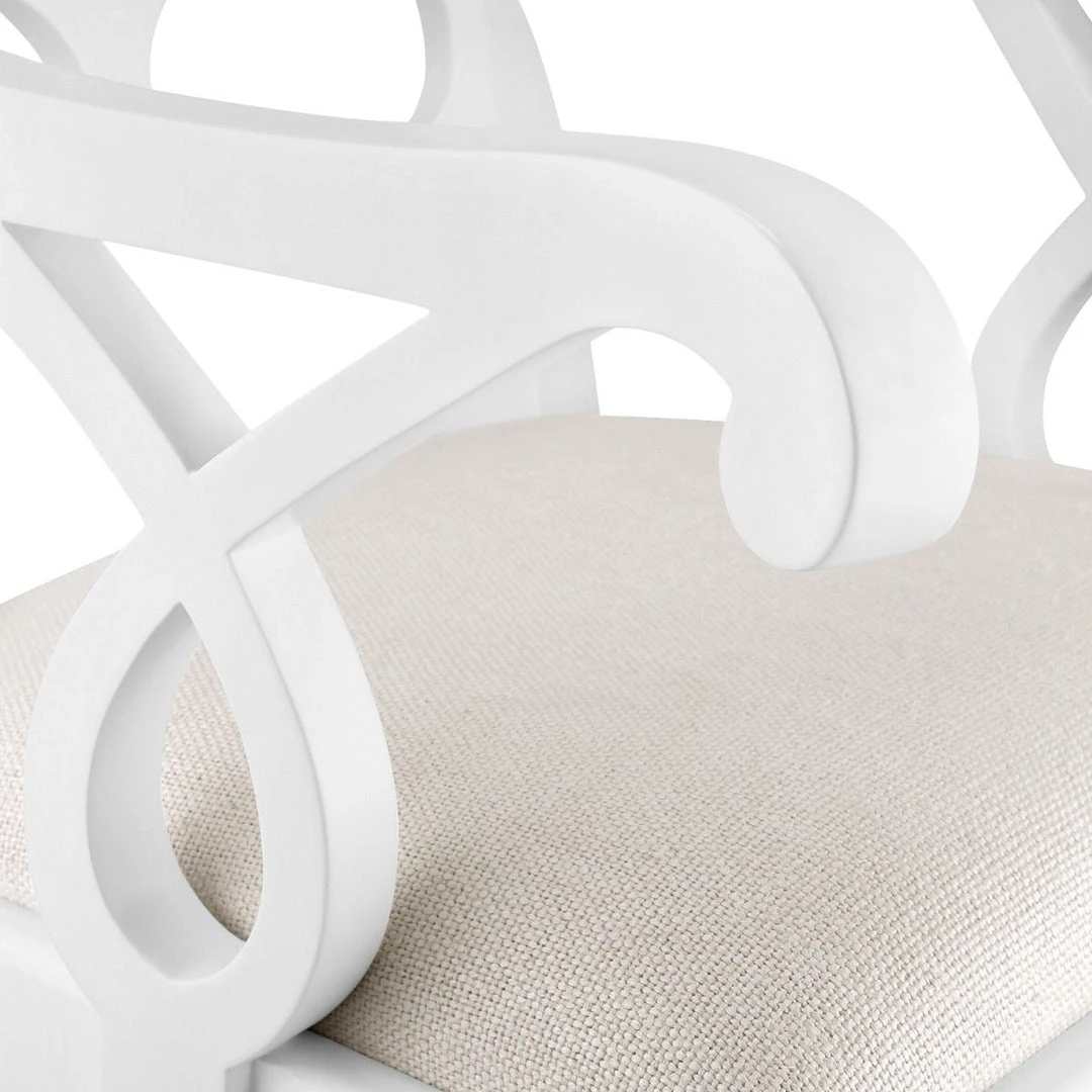 Bungalow 5 New Arrivals Loop Armchair White 8 Bungalow 5 New Arrivals Loop Armchair White