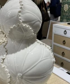 Bungalow 5 New Arrivals Lotus Double Gourd Vase White 8 Bungalow 5 New Arrivals Lotus Double Gourd Vase White