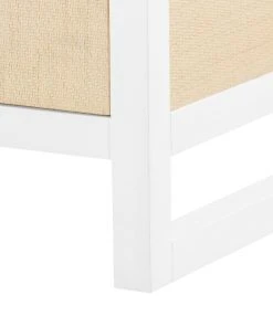 Bungalow 5 New Arrivals Mallet 8 Drawer Dresser Grasscloth And White Lacquer 19 Bungalow 5 New Arrivals Mallet 8 Drawer Dresser Grasscloth And White Lacquer