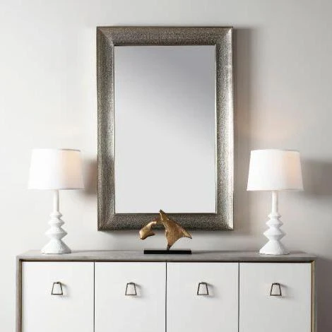 Bungalow 5 Melinda Rectangular Mirror German Silver New Arrivals 4 Bungalow 5 Melinda Rectangular Mirror German Silver New Arrivals