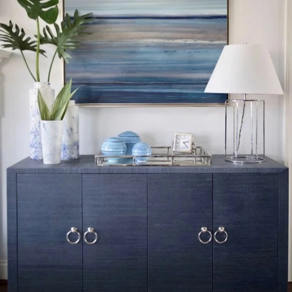 Bungalow 5 New Arrivals Meredith 4 Door Cabinet Navy Blue 5 Bungalow 5 New Arrivals Meredith 4 Door Cabinet Navy Blue