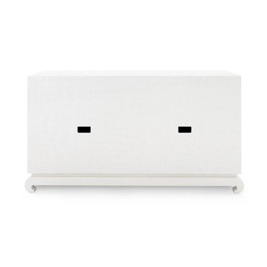 Bungalow 5 Meredith 4 Door Cabinet White 14 Bungalow 5 Meredith 4 Door Cabinet White