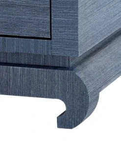 Bungalow 5 New Arrivals Meredith Extra Large 4 Door Cabinet Navy Blue