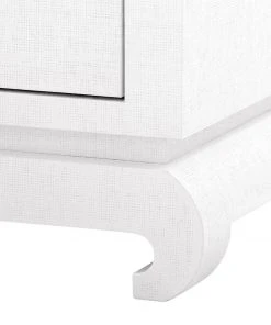 Bungalow 5 New Arrivals Meredith Extra Large 4 Door Cabinet White