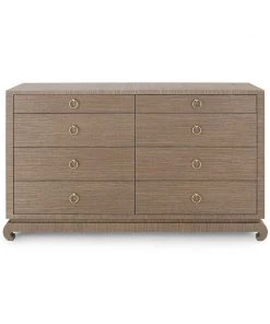 Bungalow 5 New Arrivals Ming Extra Large 8 Drawer Dresser Brown 22 Bungalow 5 New Arrivals Ming Extra Large 8 Drawer Dresser Brown