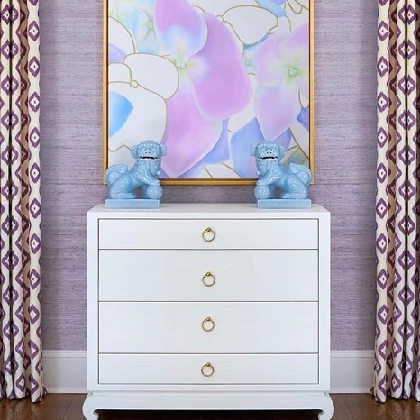 Bungalow 5 New Arrivals Ming Large 4 Drawer Chest White Bungalow 5 New Arrivals Ming Large 4 Drawer Chest White