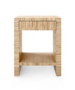 Bungalow 5 Morgan 1 Drawer Side Table Natural New Arrivals