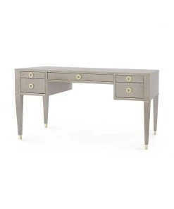 Bungalow 5 Morris Desk Taupe Gray New Arrivals