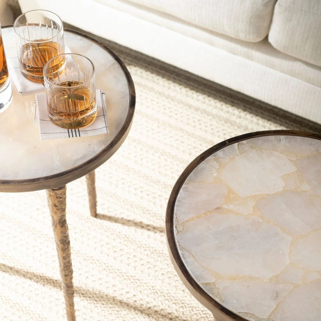 Bungalow 5 New Arrivals Nora Side Table Antique Brass 5 Bungalow 5 New Arrivals Nora Side Table Antique Brass