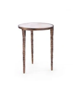 Bungalow 5 New Arrivals Nora Side Table Antique Brass