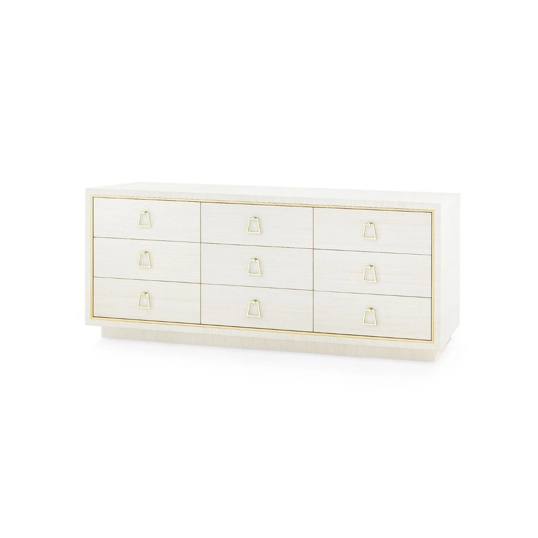 Bungalow 5 Parker Extra Large 9 Drawer Chest Light Natural New Arrivals 3 Bungalow 5 Parker Extra Large 9 Drawer Chest Light Natural New Arrivals