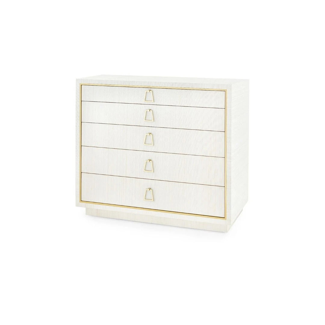 Bungalow 5 Parker Large 5 Drawer Chest Light Natural New Arrivals 4 Bungalow 5 Parker Large 5 Drawer Chest Light Natural New Arrivals