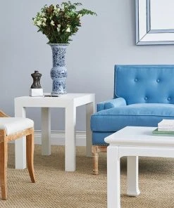 Bungalow 5 Parsons Side Table White New Arrivals 8 Bungalow 5 Parsons Side Table White New Arrivals