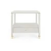 Bungalow 5 New Arrivals Pascal 1 Drawer Side Table Silver 1 Bungalow 5 New Arrivals Pascal 1 Drawer Side Table Silver