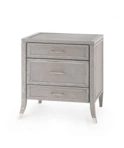 Bungalow 5 Paulina 3 Drawer Side Table Gray New Arrivals