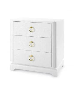 Bungalow 5 Pavel 3 Drawer Side Table White New Arrivals 12 Bungalow 5 Pavel 3 Drawer Side Table White New Arrivals
