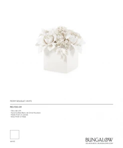 Bungalow 5 New Arrivals Peony Bouquet White 15 Bungalow 5 New Arrivals Peony Bouquet White