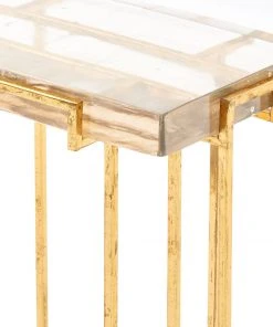 Bungalow 5 New Arrivals Prism Side Table Gold 21 Bungalow 5 New Arrivals Prism Side Table Gold