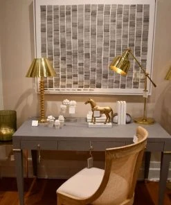 Bungalow 5 New Arrivals Rain Framed Silk Panel Black