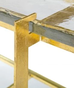 Bungalow 5 Romeo Console Table Gold New Arrivals 6 Bungalow 5 Romeo Console Table Gold New Arrivals