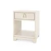 Bungalow 5 New Arrivals Stanford 1 Drawer Side Table Blanched Oak