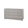 Bungalow 5 Stanford Extra Large 6 Drawer Chest Taupe Gray New Arrivals 1 Bungalow 5 Stanford Extra Large 6 Drawer Chest Taupe Gray New Arrivals