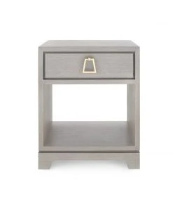 Bungalow 5 Stanford 1 Drawer Side Table Taupe Gray