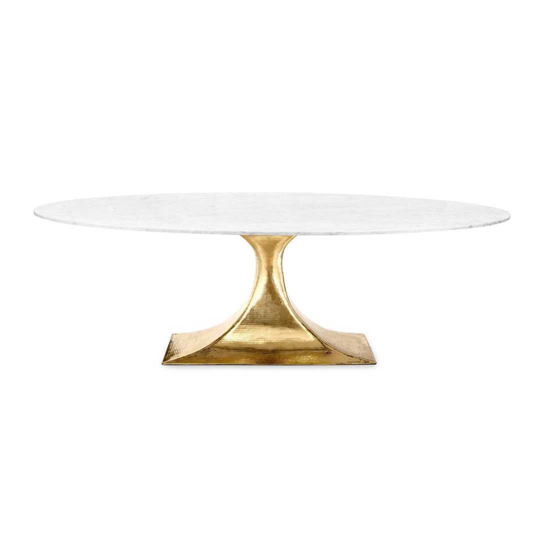 Bungalow 5 Stockholm Oval Dining Table Gold 3 Bungalow 5 Stockholm Oval Dining Table Gold